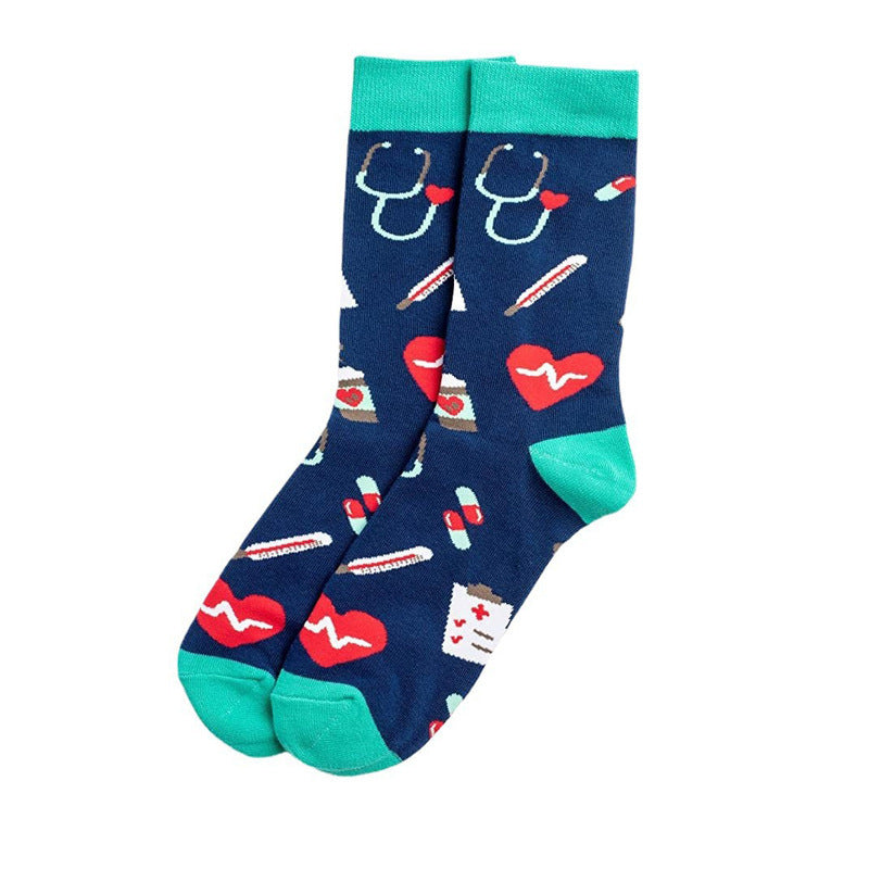 Medical Themed Socks For Hospital Staff And Students