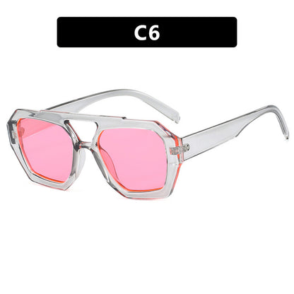 Ins Big Frame Leopard Sunglasses Summer Sunshade