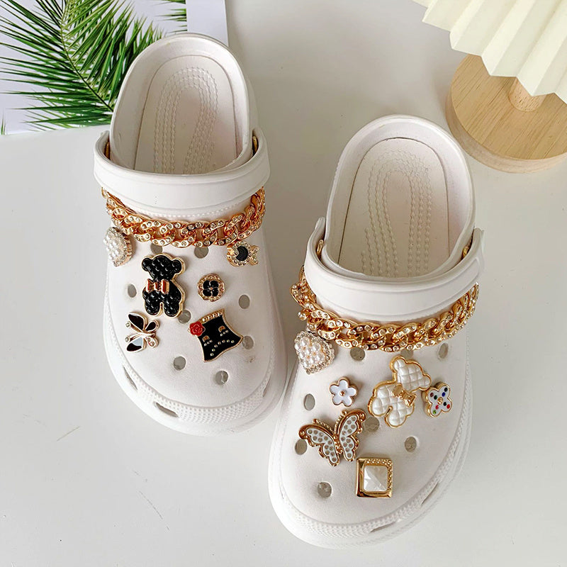 DIY Sneakers Accessories Shoe Buckle Chain Decoration